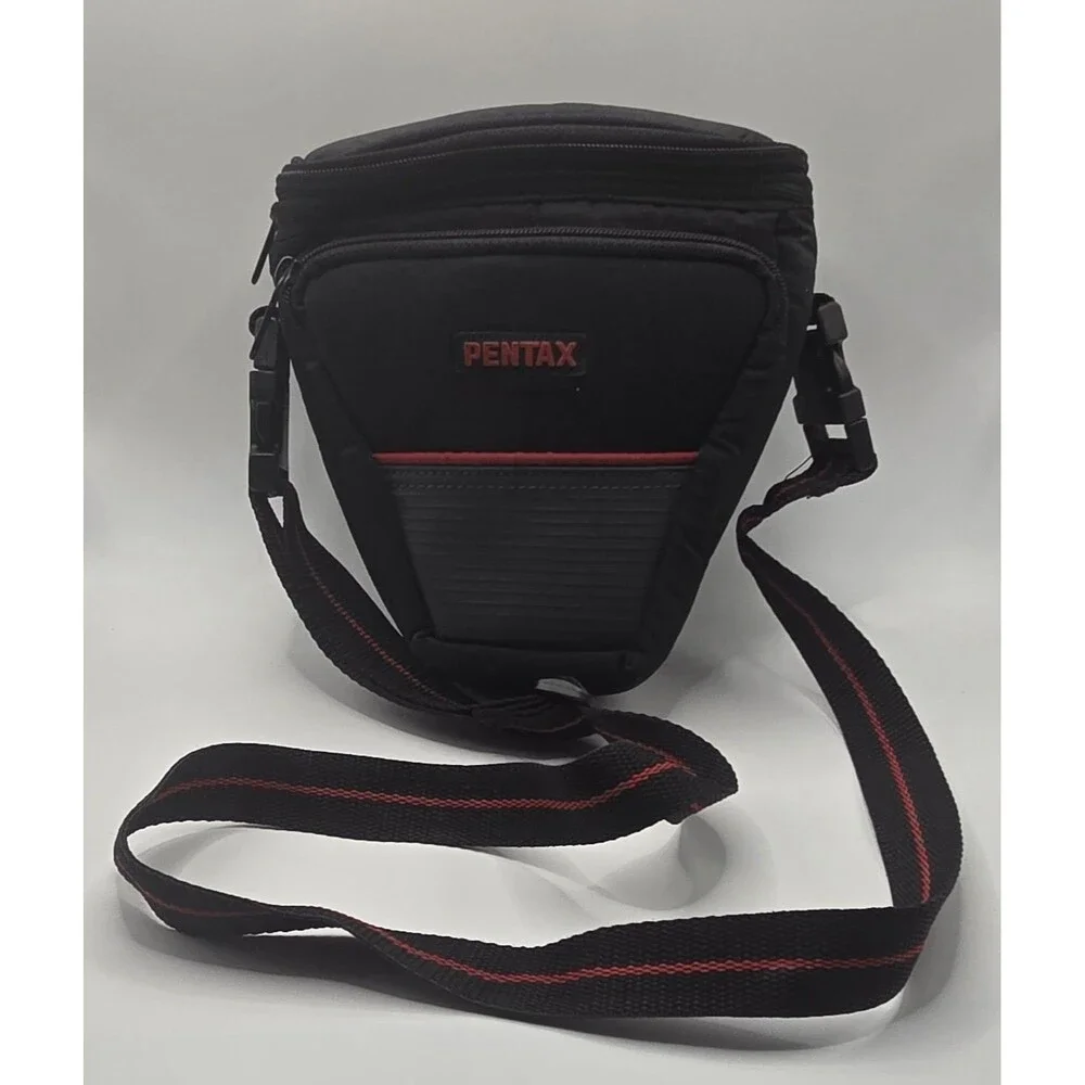 VTG Pentax SLR Camera Holster Bag Model 85100 Padded Zippered Gently Used